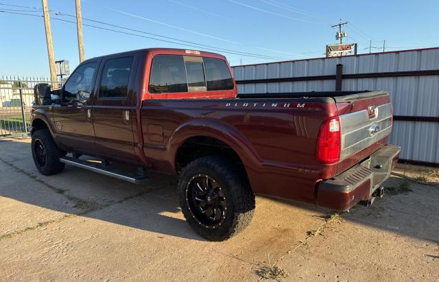 Pickups FORD F250 2015 Burgundy