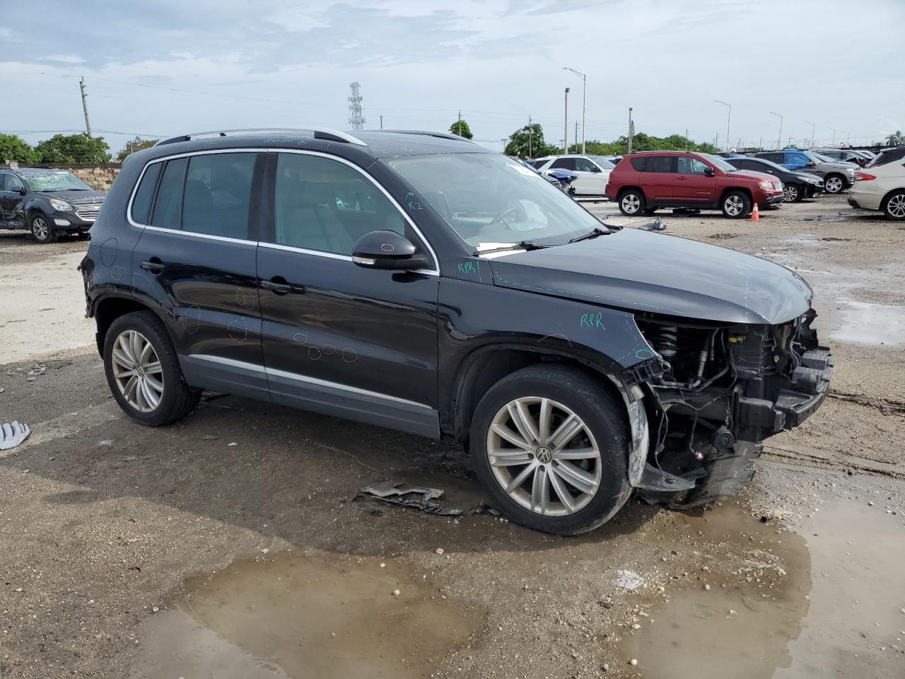 2016 Volkswagen Tiguan S VIN: WVGBV7AX6GW582252 Lot: 74549384