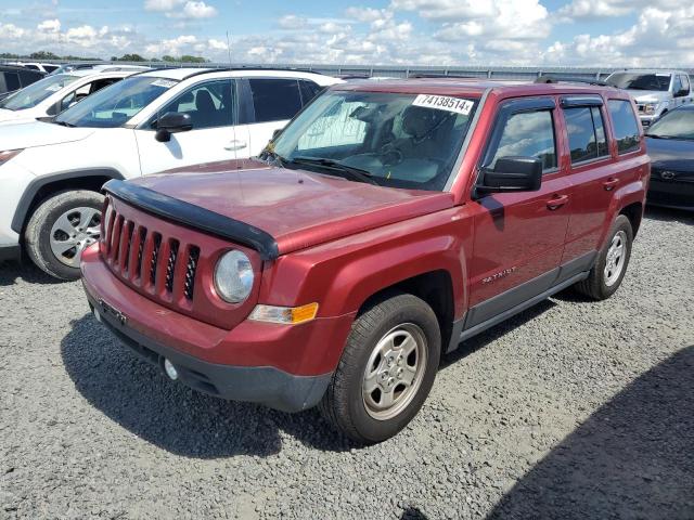  JEEP PATRIOT 2016 Czerwony