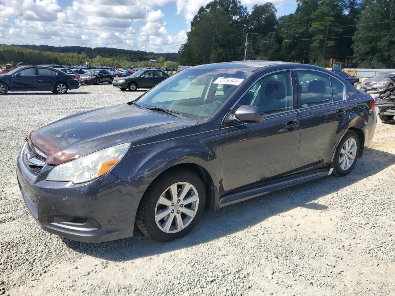 4S3BMBG68B3229384 2011 Subaru Legacy 2.5I Premium