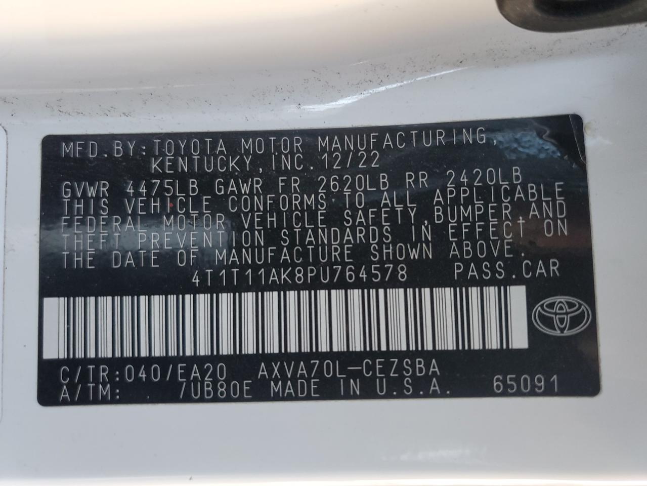 2023 Toyota Camry - Image 15