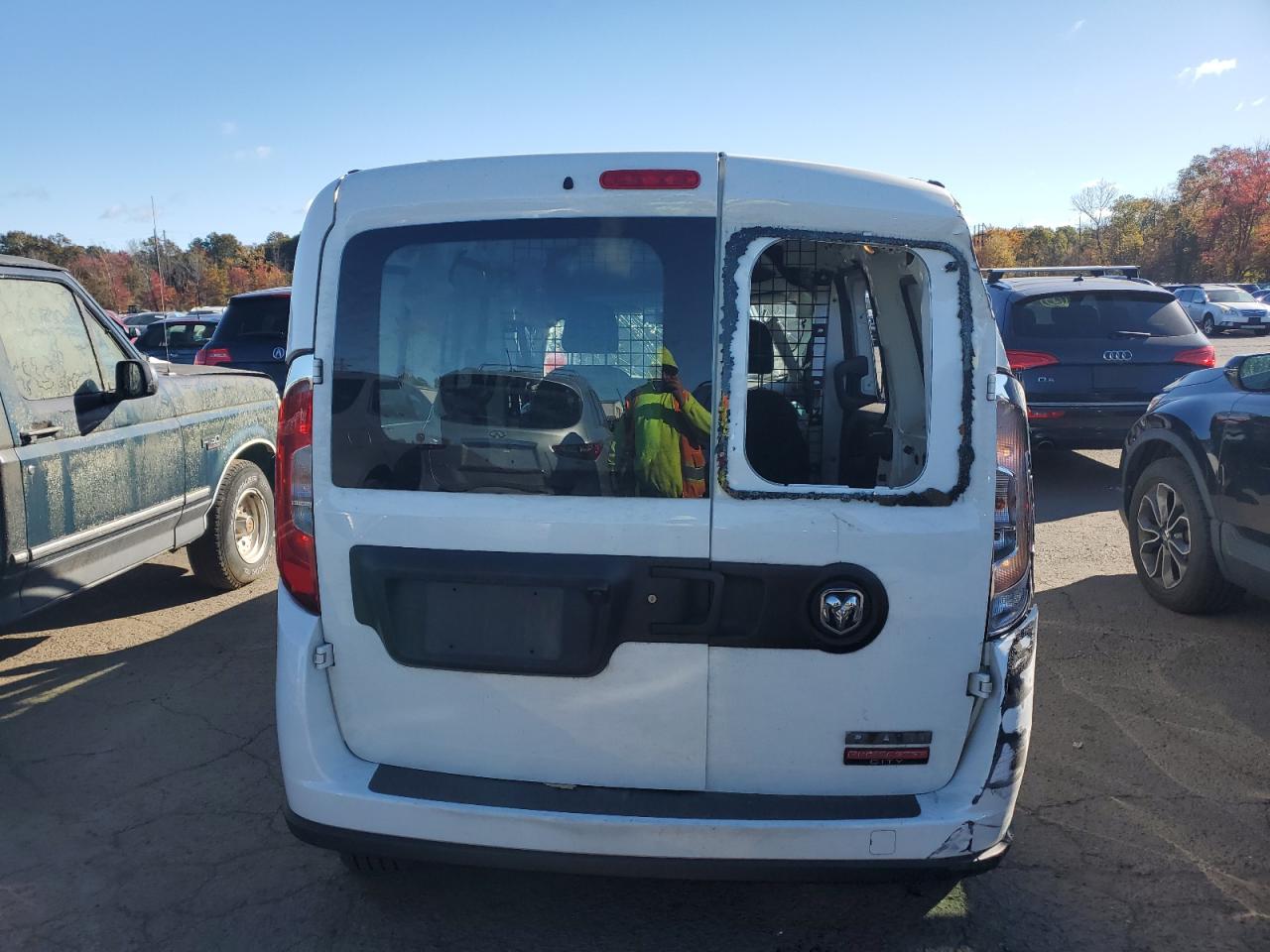 2022 Ram Promaster City Tradesman VIN: ZFBHRFAB7N6Y20417 Lot: 74475214