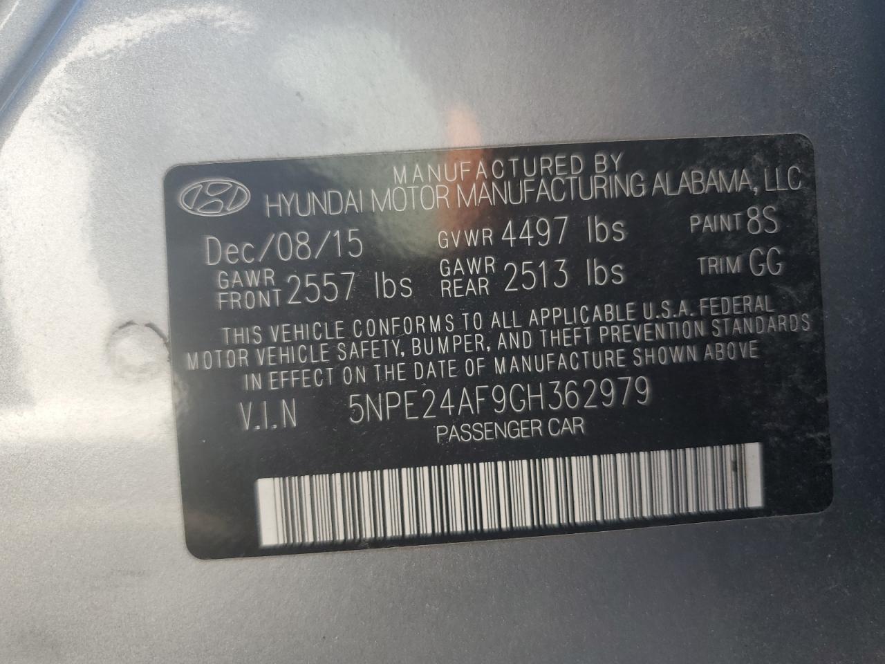 2016 Hyundai Sonata - Image 13