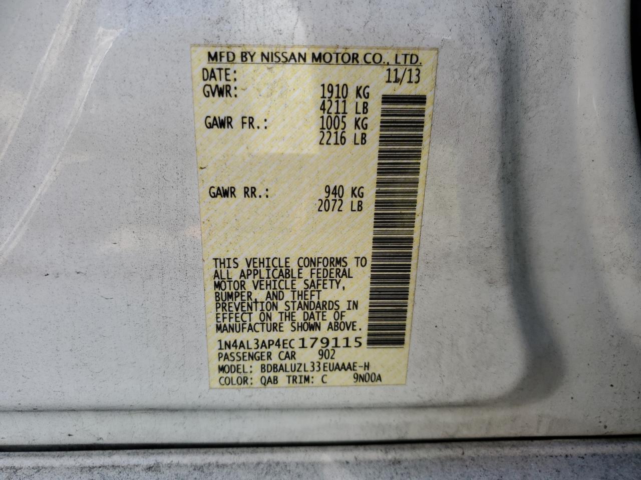 2014 Nissan Altima - Image 13