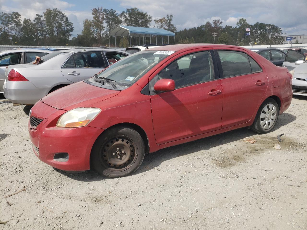 2010 Toyota Yaris VIN: JTDBT4K36A1369083 Lot: 74183064