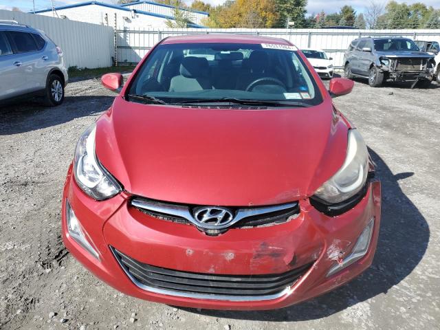  HYUNDAI ELANTRA 2015 Czerwony
