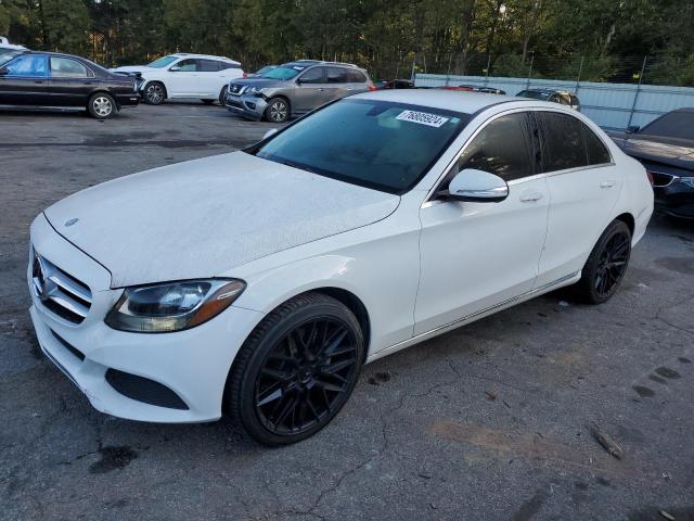 Sedans MERCEDES-BENZ C-CLASS 2015 Biały