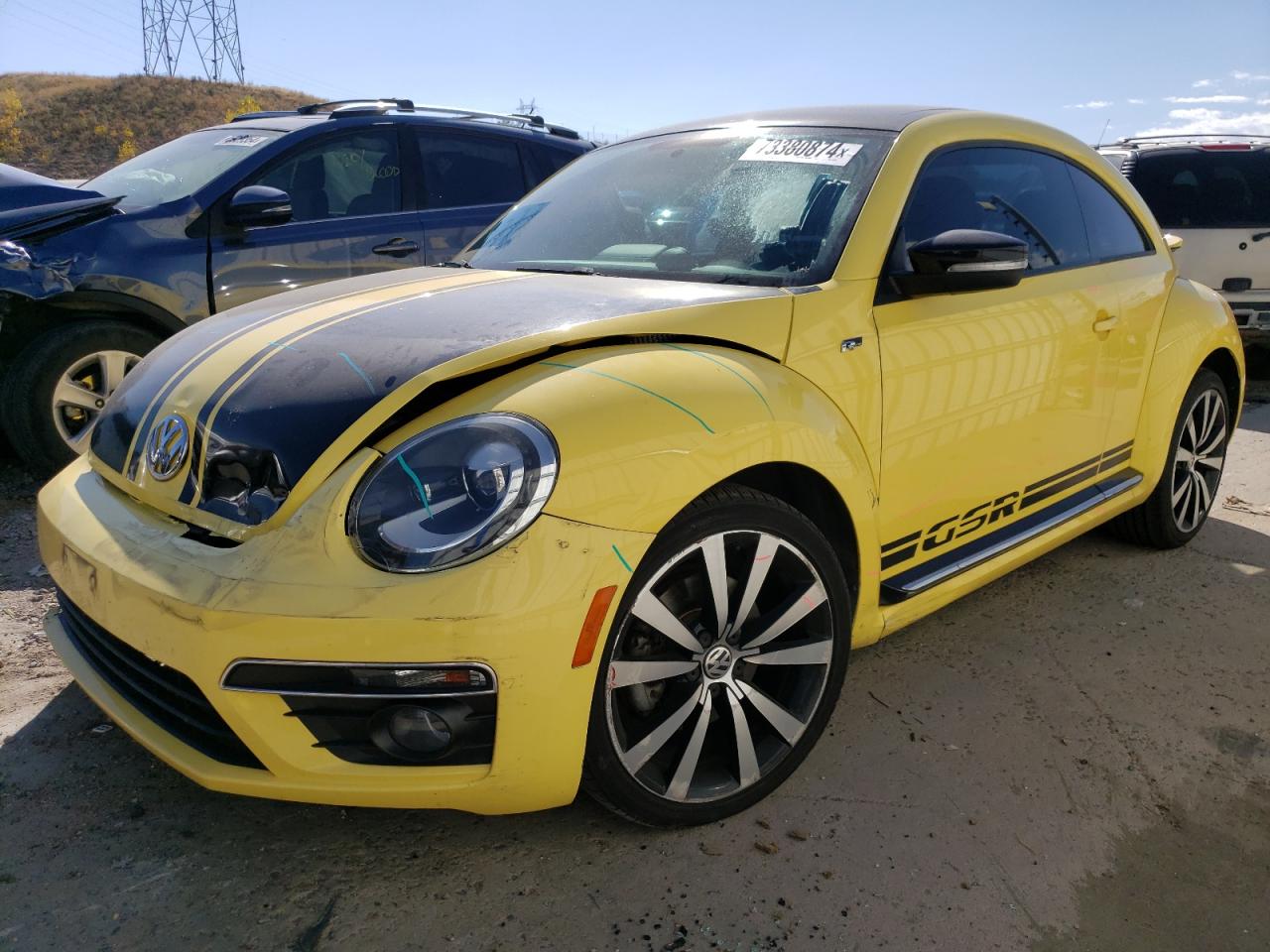 VIN 3VWVT7AT8EM618182 2014 VOLKSWAGEN BEETLE no.1