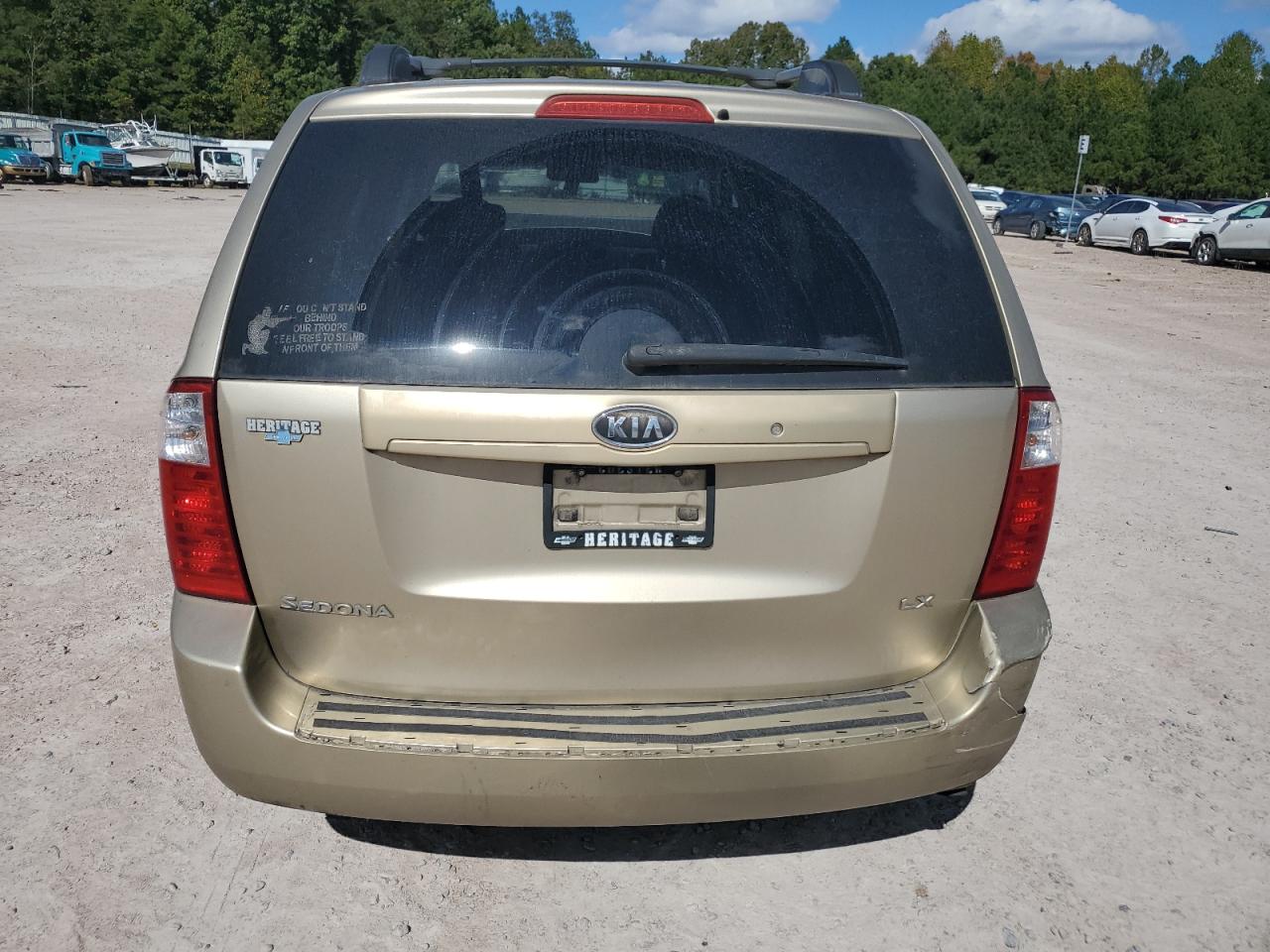 2008 Kia Sedona Ex VIN: KNDMB233186245749 Lot: 76358014