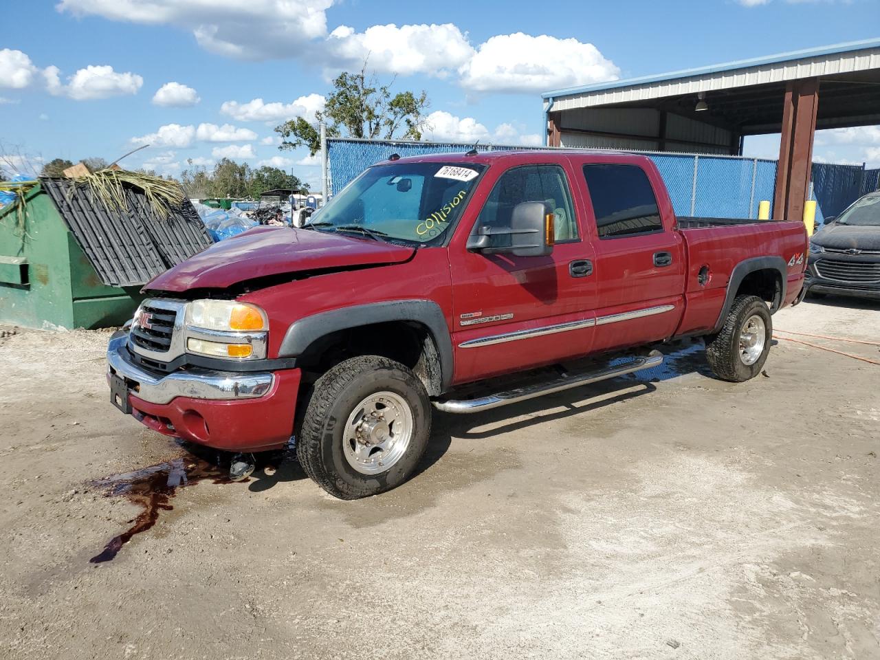 2005 GMC Sierra K2500 Heavy Duty VIN: 1GTHK23295F853300 Lot: 76168414