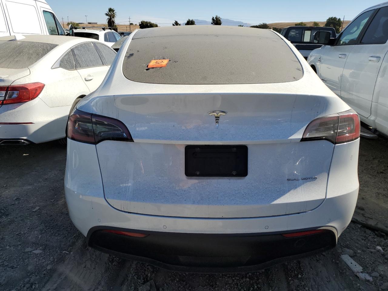 VIN 7SAYGDEEXNF325891 2022 TESLA MODEL Y no.6