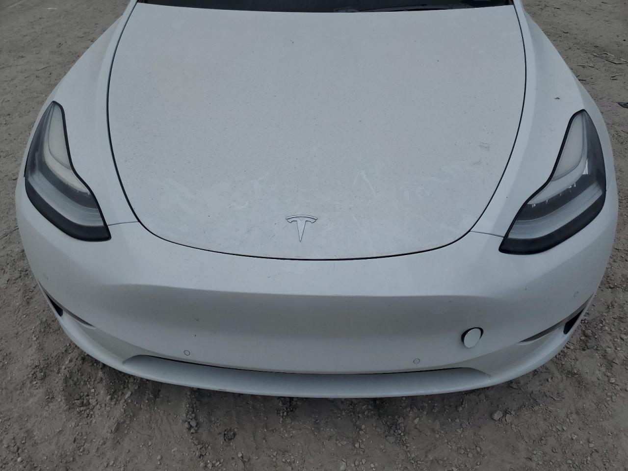 2020 Tesla Model Y VIN: 5YJYGDEF1LF037468 Lot: 76243814