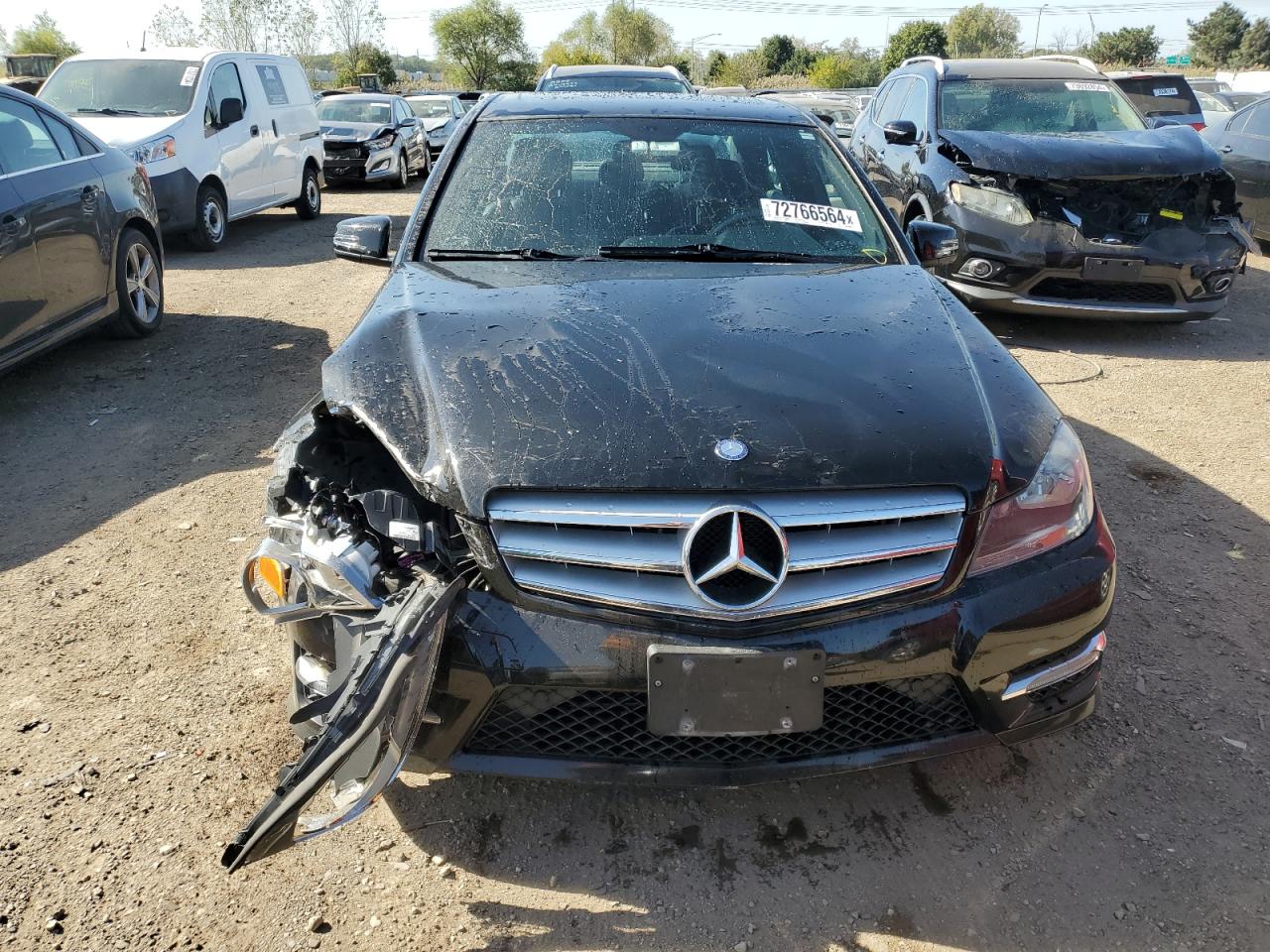 VIN WDDGF8AB7DR250287 2013 MERCEDES-BENZ C-CLASS no.5