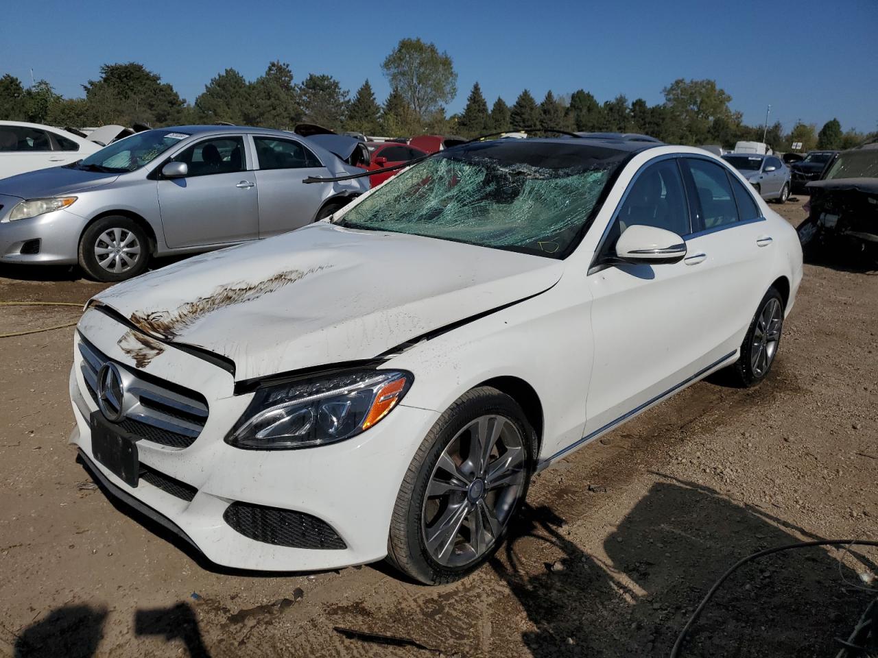 VIN 55SWF4KB1GU157111 2016 MERCEDES-BENZ C-CLASS no.1