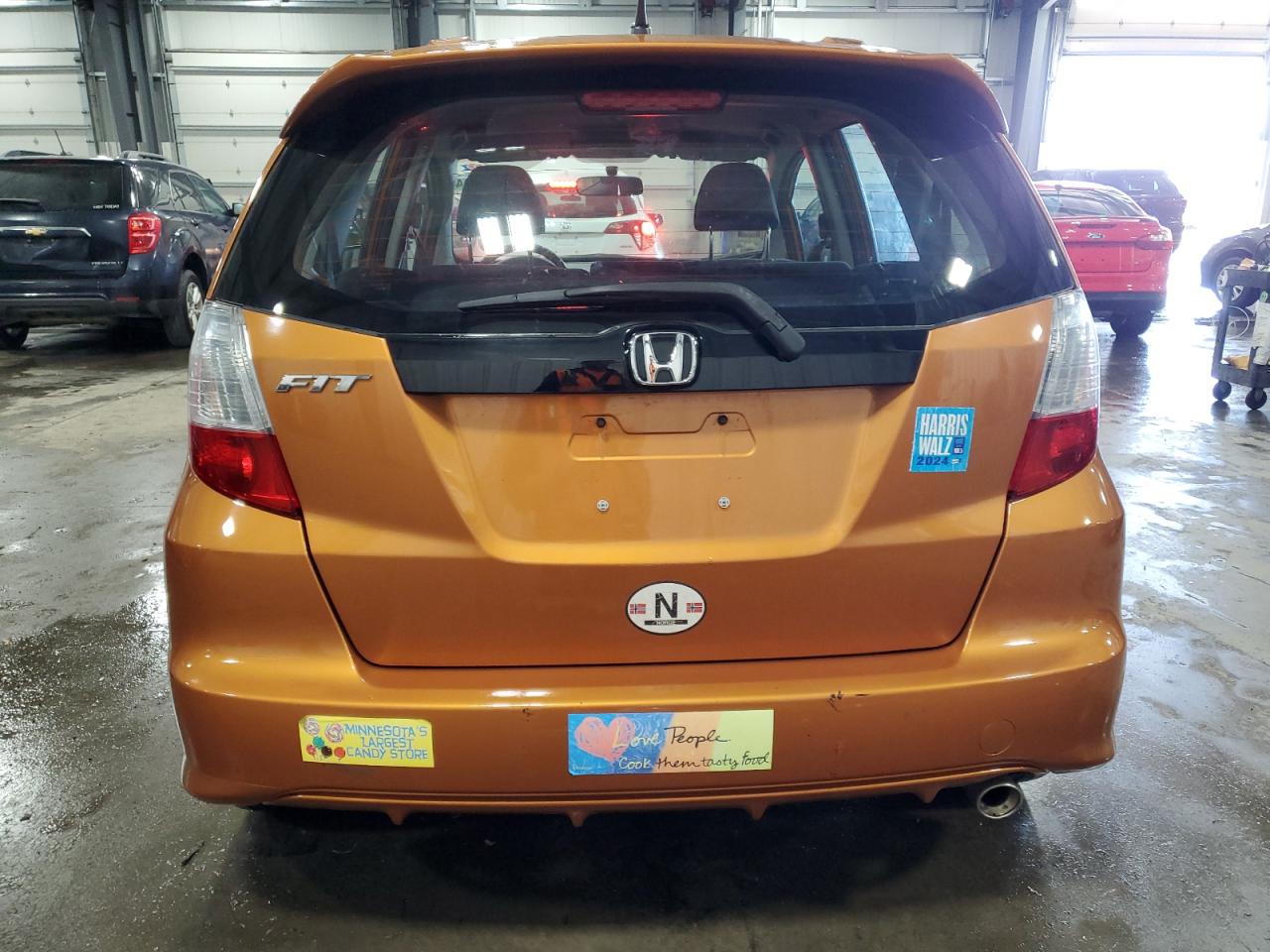 2009 Honda Fit Sport VIN: JHMGE88429S030722 Lot: 75194594