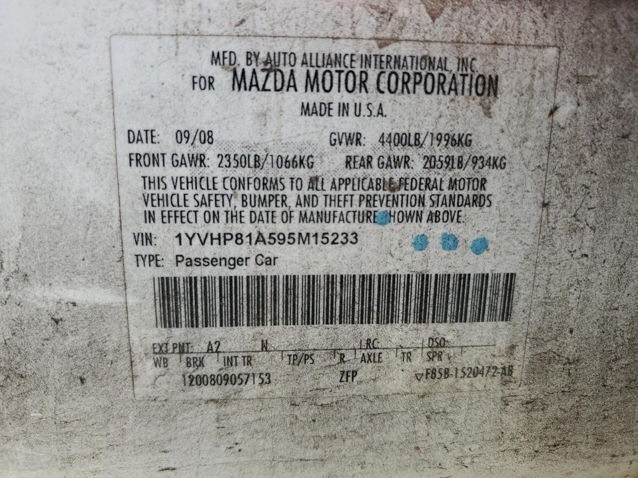 2009 Mazda 6 - Image 12
