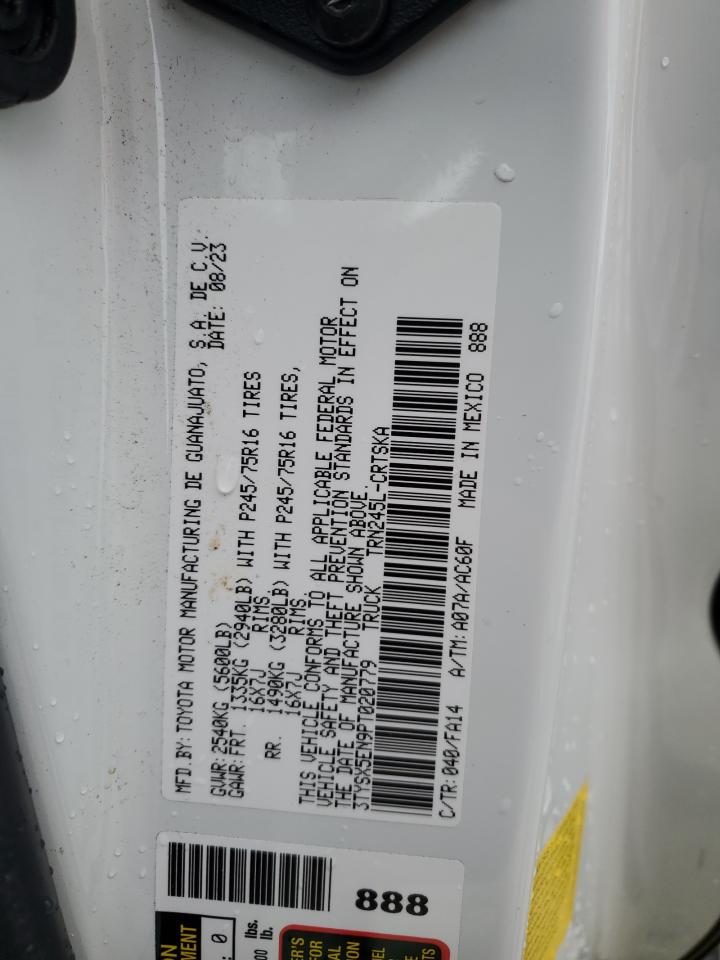 3TYSX5EN9PT020779 2023 Toyota Tacoma Access Cab