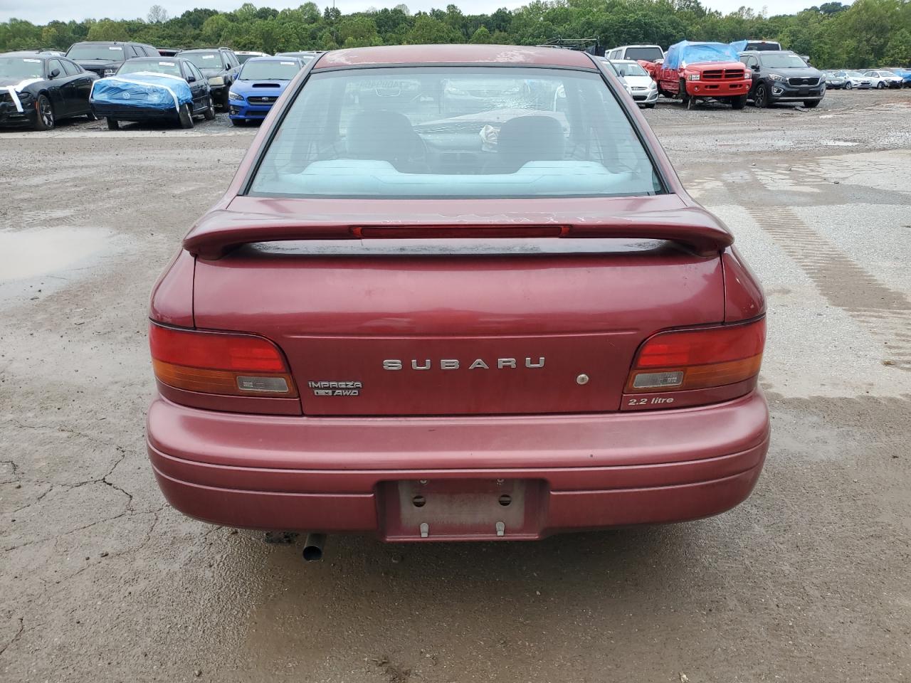 1996 Subaru Impreza Lx VIN: JF1GC4557TH512593 Lot: 74099464