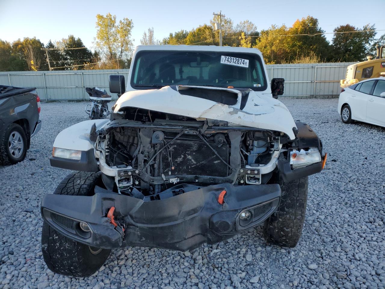 2022 Jeep Gladiator Mojave VIN: 1C6JJTEG1NL100887 Lot: 74312874