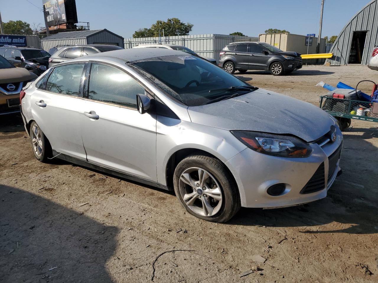 VIN 1FADP3F25EL243404 2014 FORD FOCUS no.4