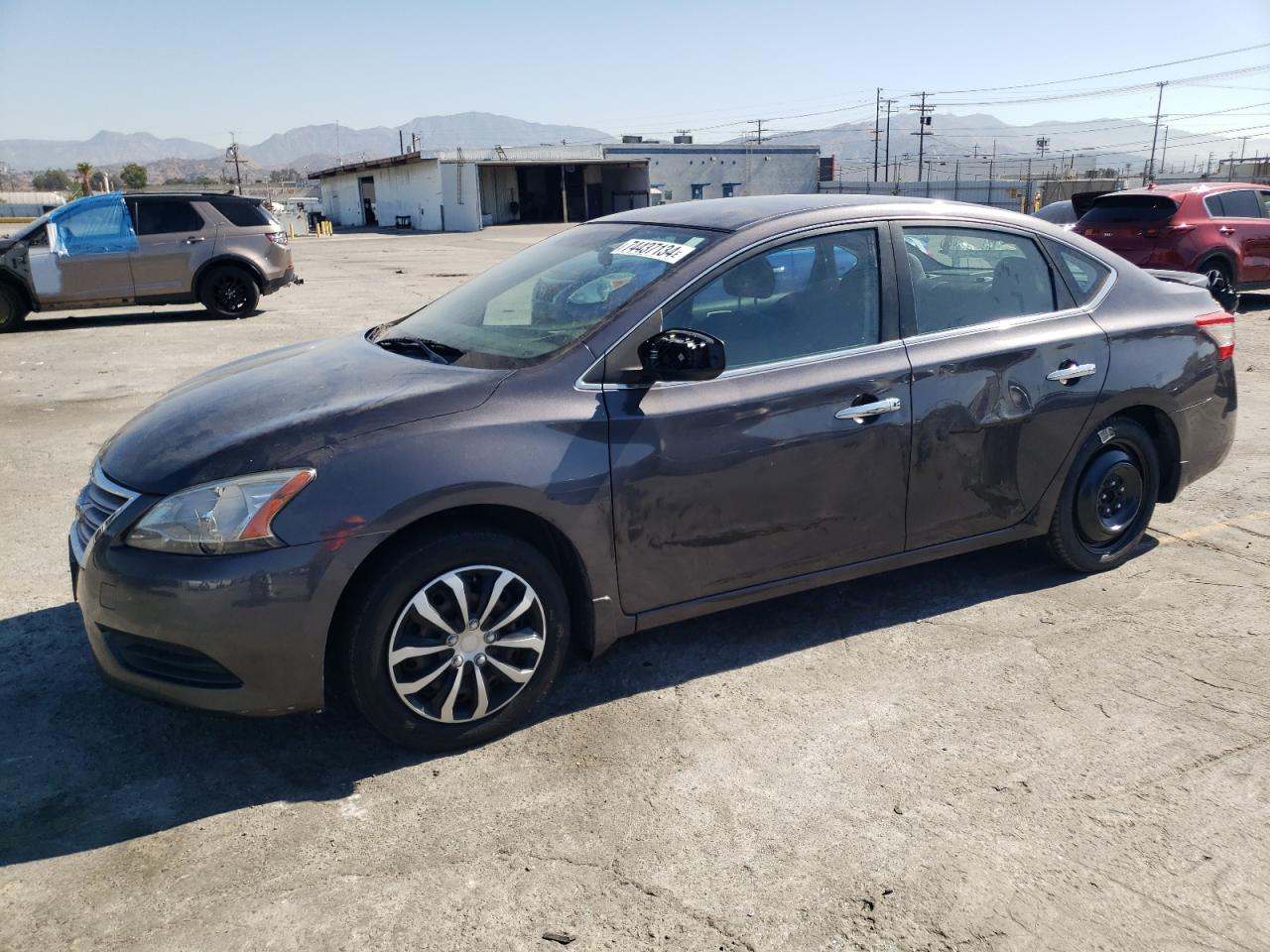 VIN 3N1AB7APXDL755574 2013 NISSAN SENTRA no.1