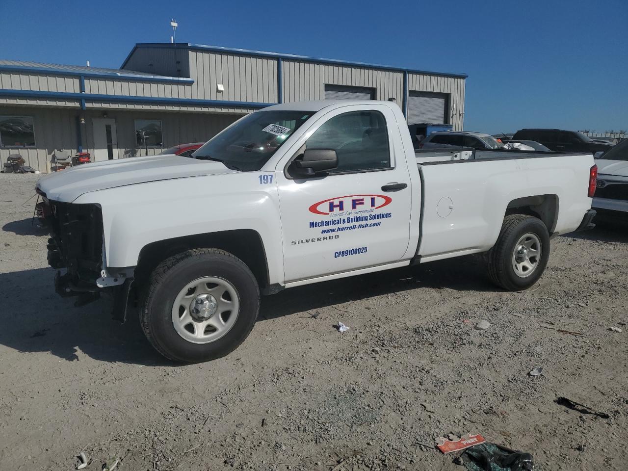 2018 Chevrolet Silverado C1500 VIN: 1GCNCNEH6JZ123923 Lot: 77025884