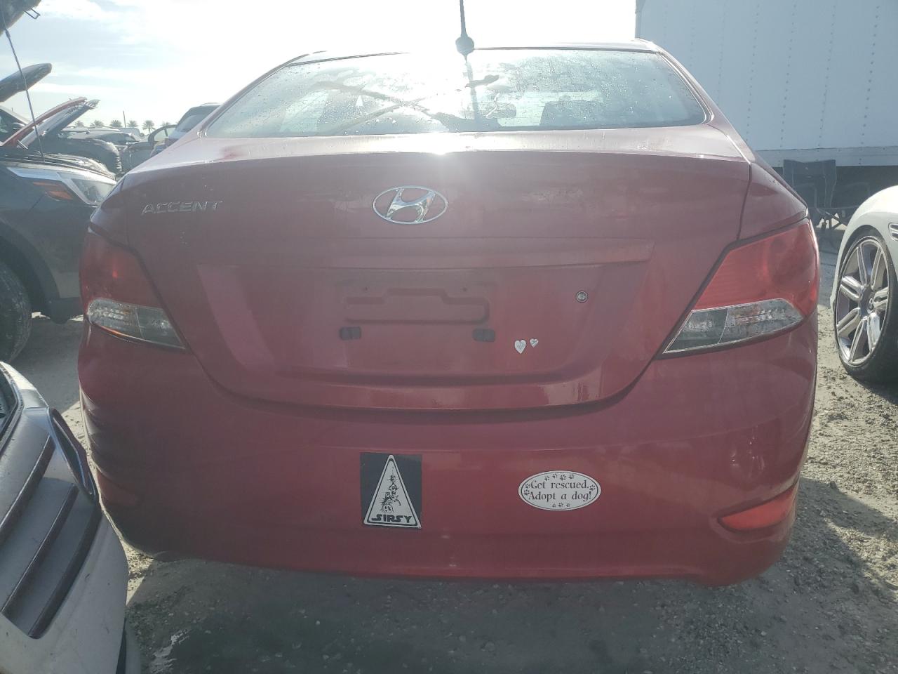 2012 Hyundai Accent Gls VIN: KMHCU4AE4CU116359 Lot: 76049264