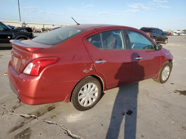  NISSAN VERSA 2017 Бордовий