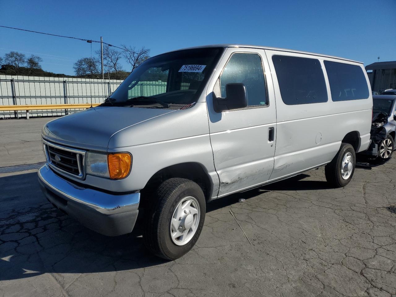 2007 Ford Econoline E350 Super Duty Wagon VIN: 1FBNE31LX7DB35849 Lot: 75196694