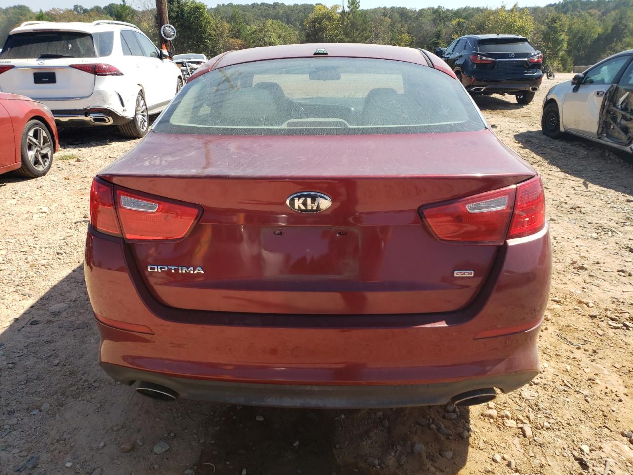 2014 Kia Optima Lx VIN: 5XXGM4A77EG276638 Lot: 75021504