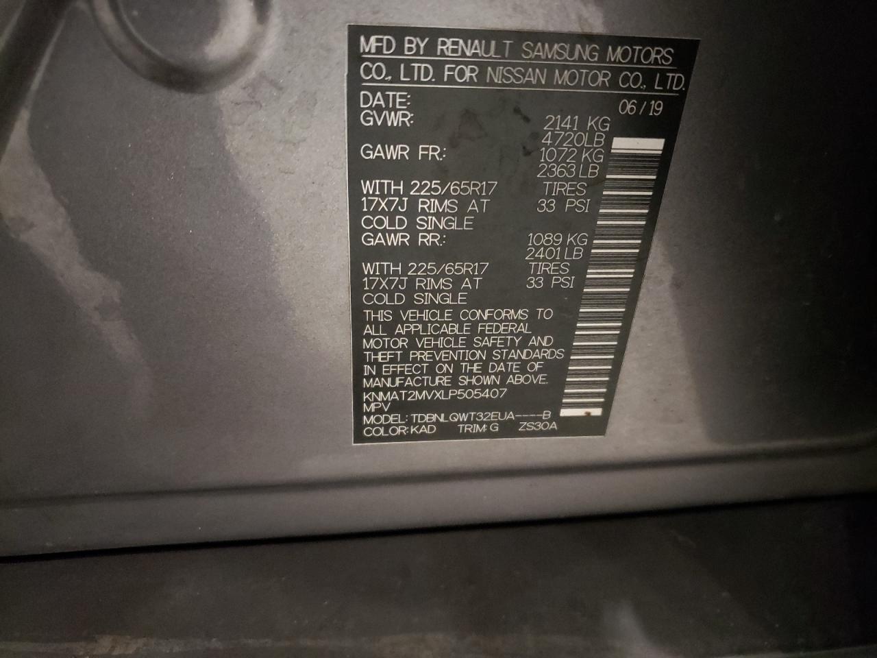 2020 Nissan Rogue - Image 13