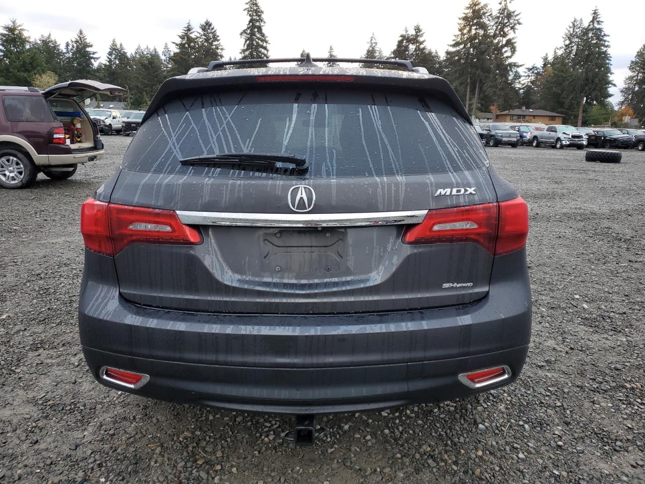 VIN 5FRYD4H6XEB030346 2014 ACURA MDX no.6