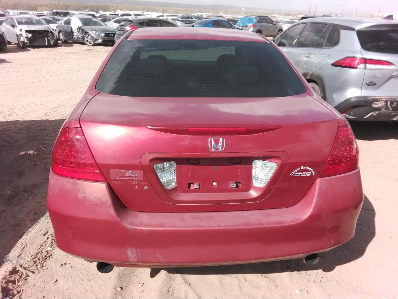 2007 Honda Accord Lx VIN: 1HGCM66357A004458 Lot: 78163464