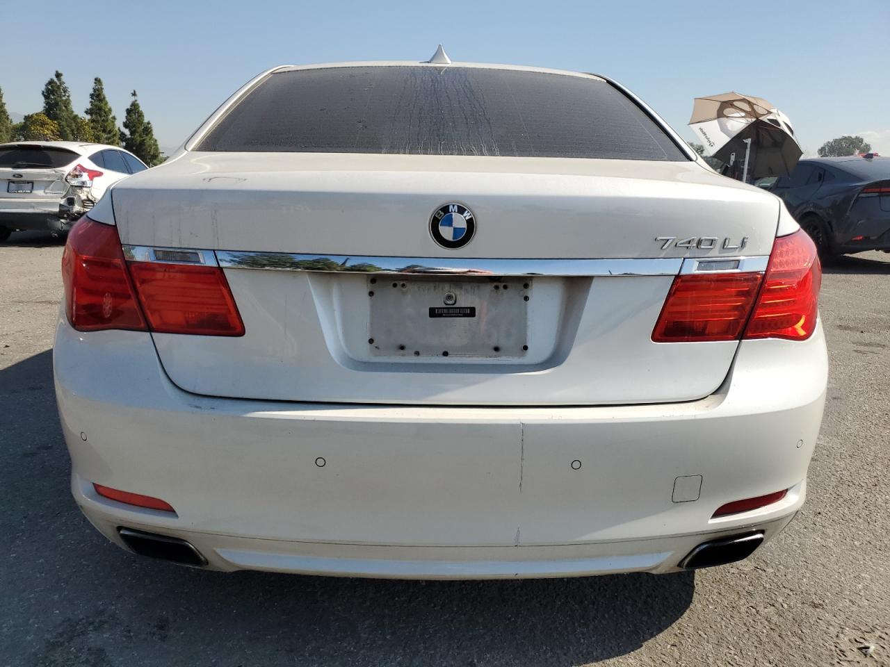 2012 BMW 740 Li VIN: WBAKB4C55CC575826 Lot: 74012564