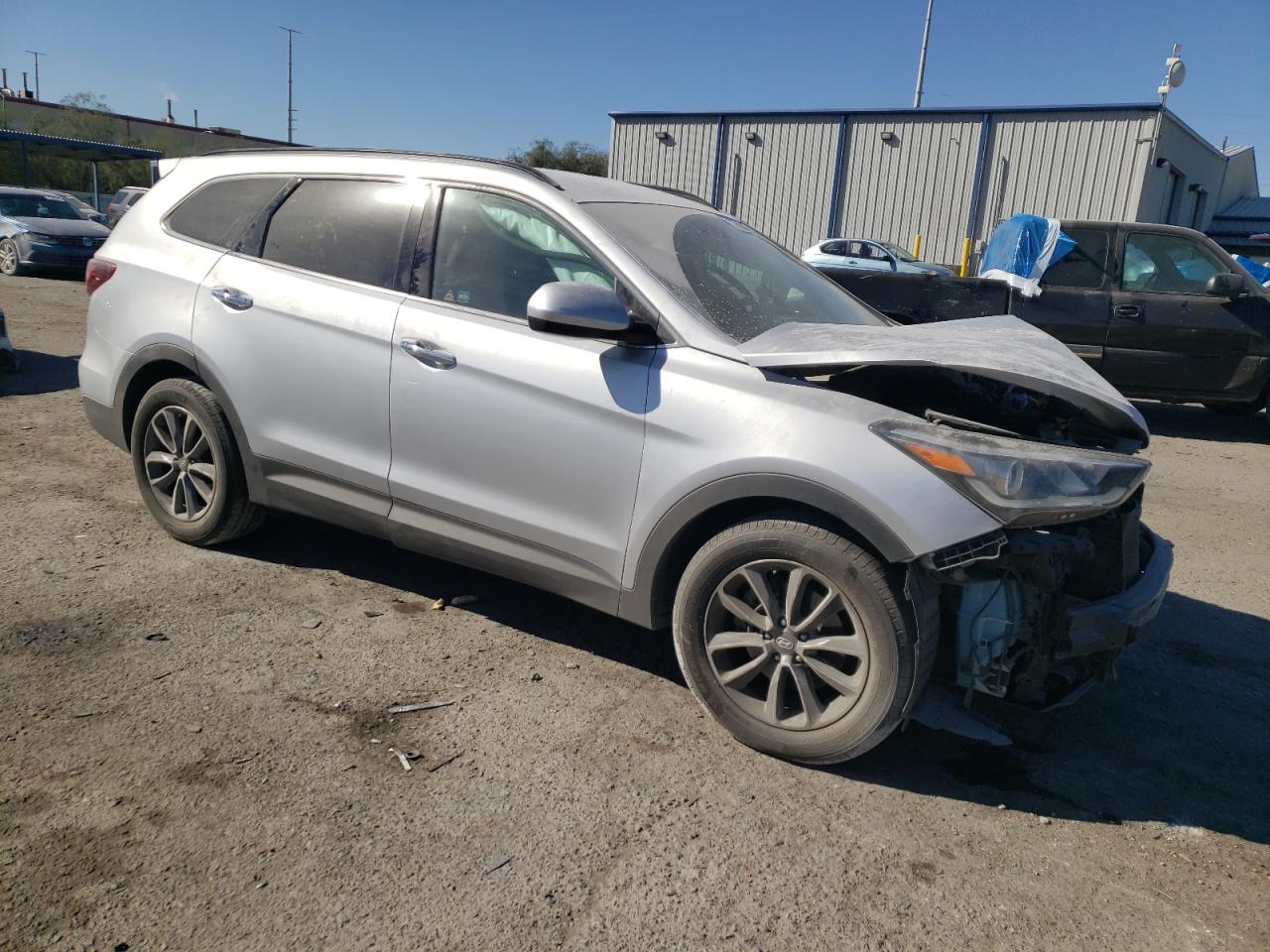 2017 Hyundai Santa Fe Se VIN: KM8SM4HF6HU173938 Lot: 77433614