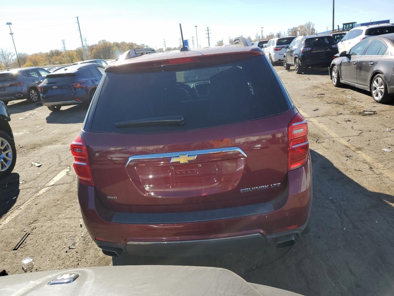 2016 Chevrolet Equinox Ltz VIN: 2GNFLGE33G6352026 Lot: 76514604