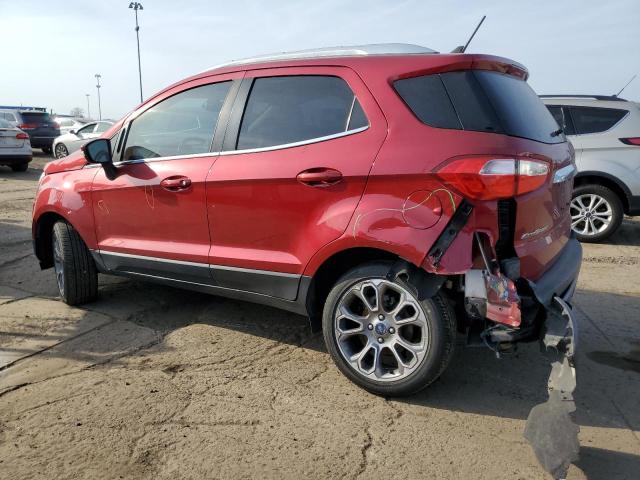  FORD ECOSPORT 2018 Red