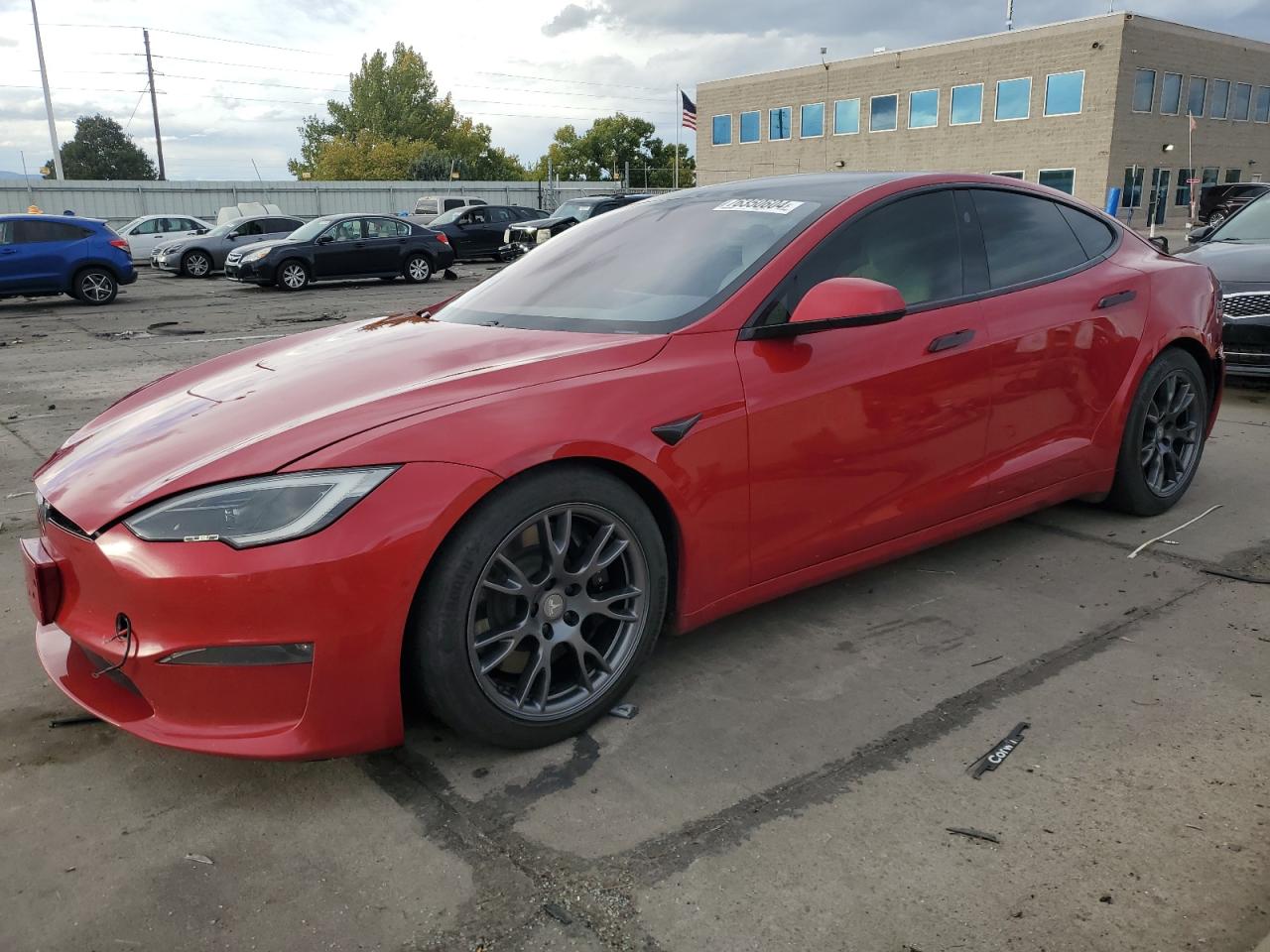 VIN 5YJSA1E55NF479783 2022 TESLA MODEL S no.1