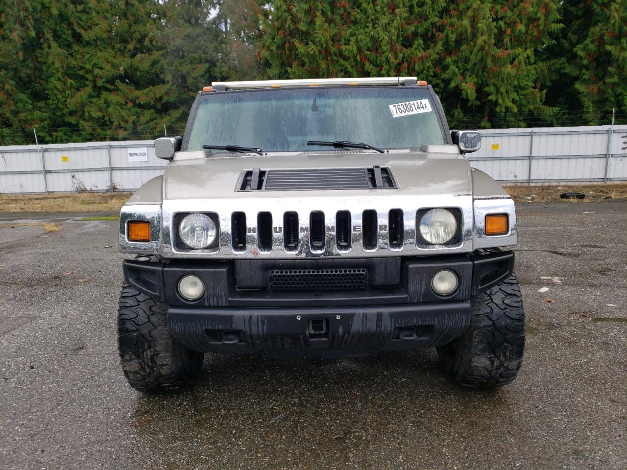 2003 Hummer H2 VIN: 5GRGN23U73H111109 Lot: 76388144