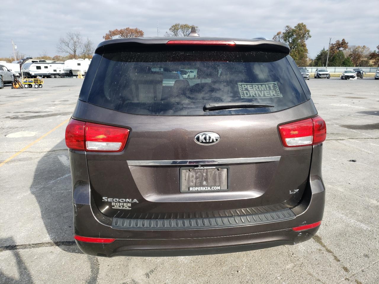 2015 Kia Sedona Lx VIN: KNDMB5C19F6066257 Lot: 78191894