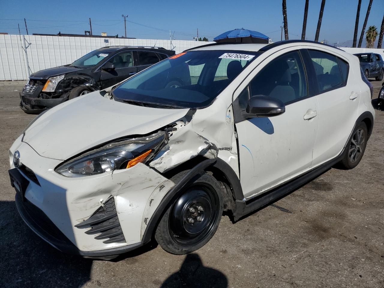 2019 Toyota Prius C VIN: JTDKDTB33K1622739 Lot: 75476504