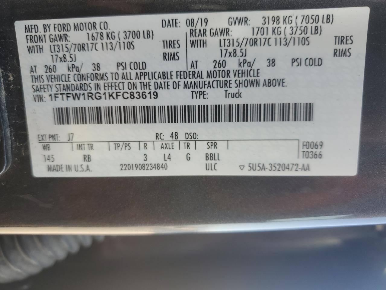 2019 Ford F-150 - Image 14