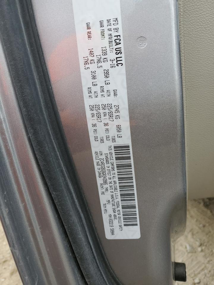 2016 Dodge Grand Caravan Se VIN: 2C4RDGBG9GR343985 Lot: 78422004