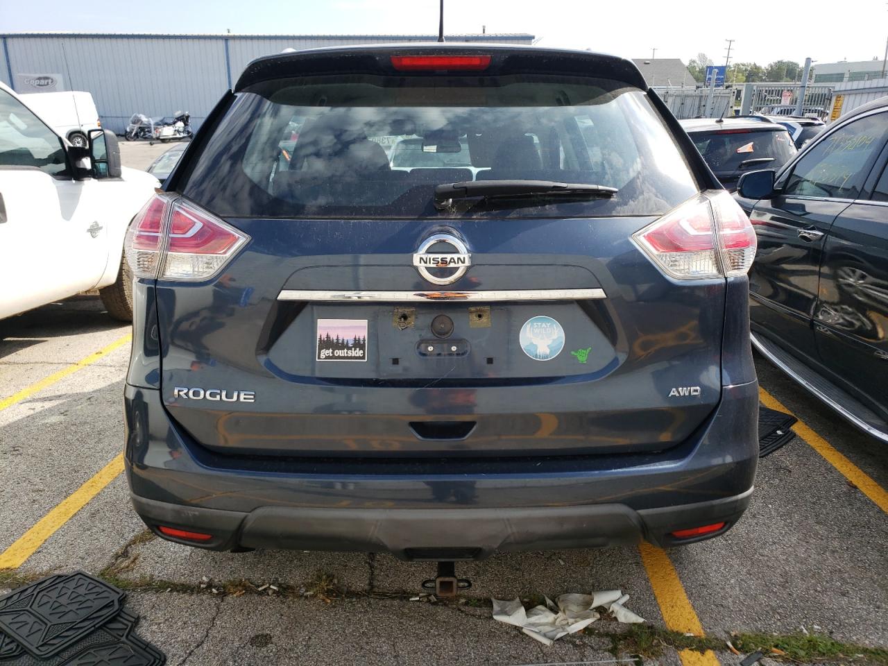 KNMAT2MV7GP696838 2016 Nissan Rogue S