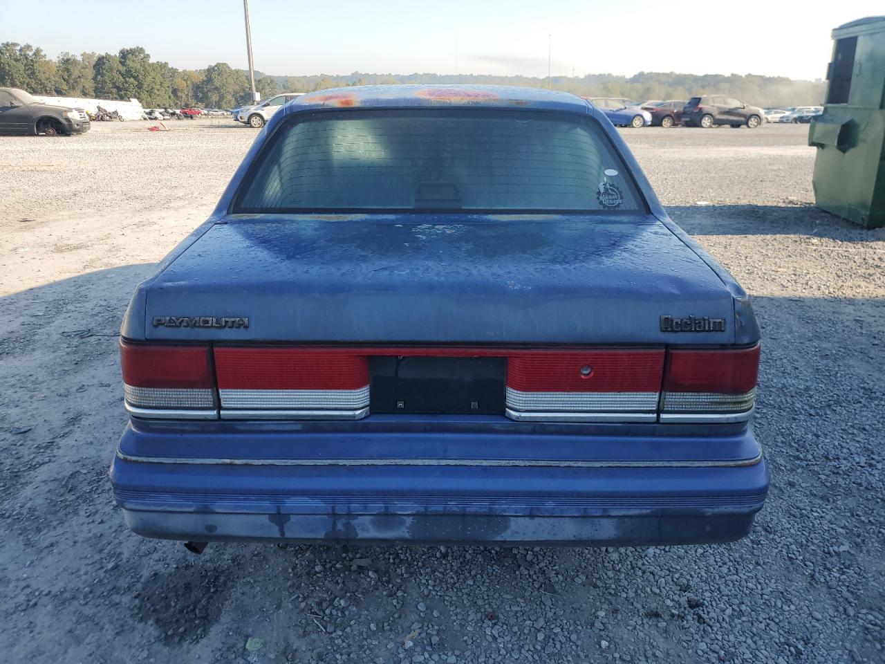 1992 Plymouth Acclaim VIN: 1P3XA46K8NF255561 Lot: 74290964