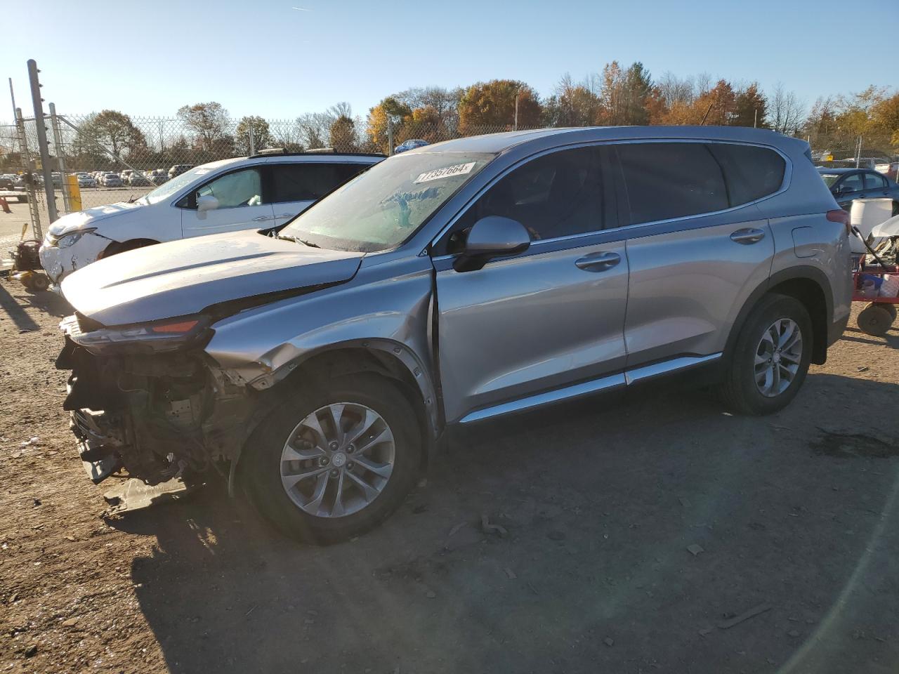 2020 Hyundai Santa Fe Se VIN: 5NMS23AD0LH183040 Lot: 77357664