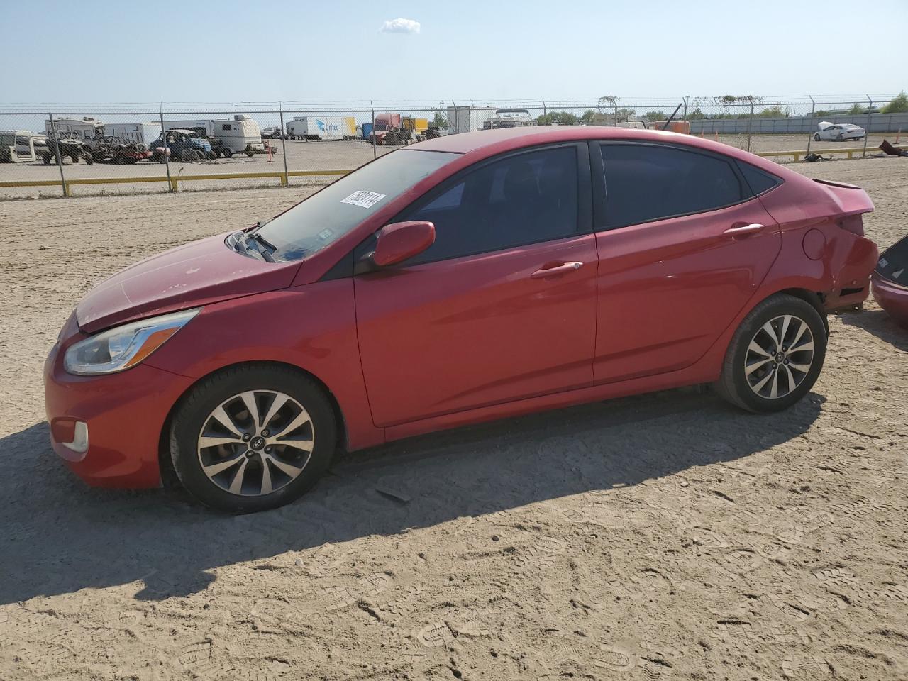 2015 Hyundai Accent Gls VIN: KMHCU4AE0FU907766 Lot: 75824114