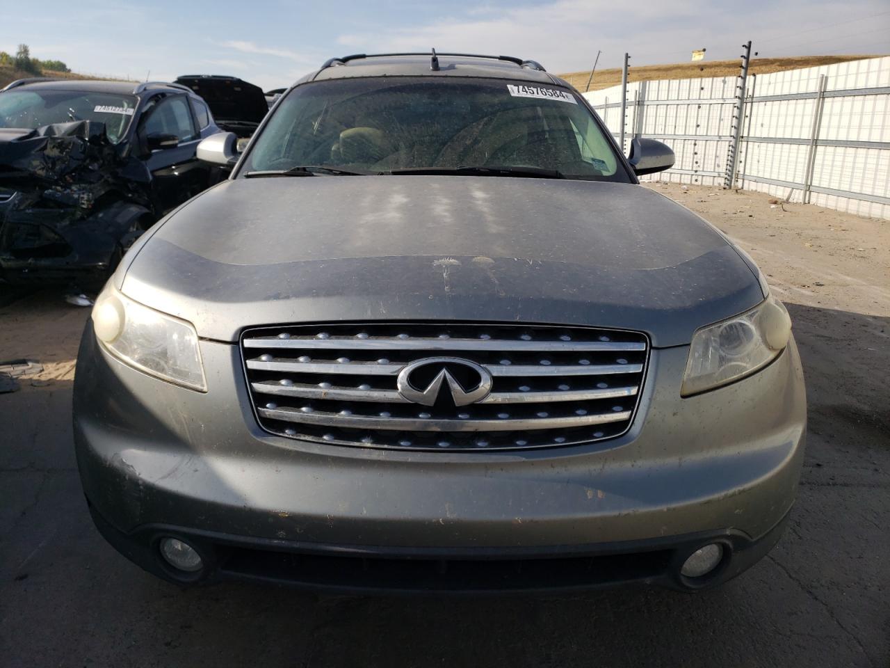 2005 Infiniti Fx35 VIN: JNRAS08U65X109597 Lot: 74576584