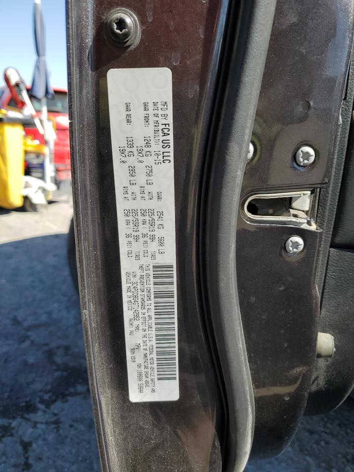 2016 Dodge Journey Sxt VIN: 3C4PDDBG4GT142952 Lot: 74148574