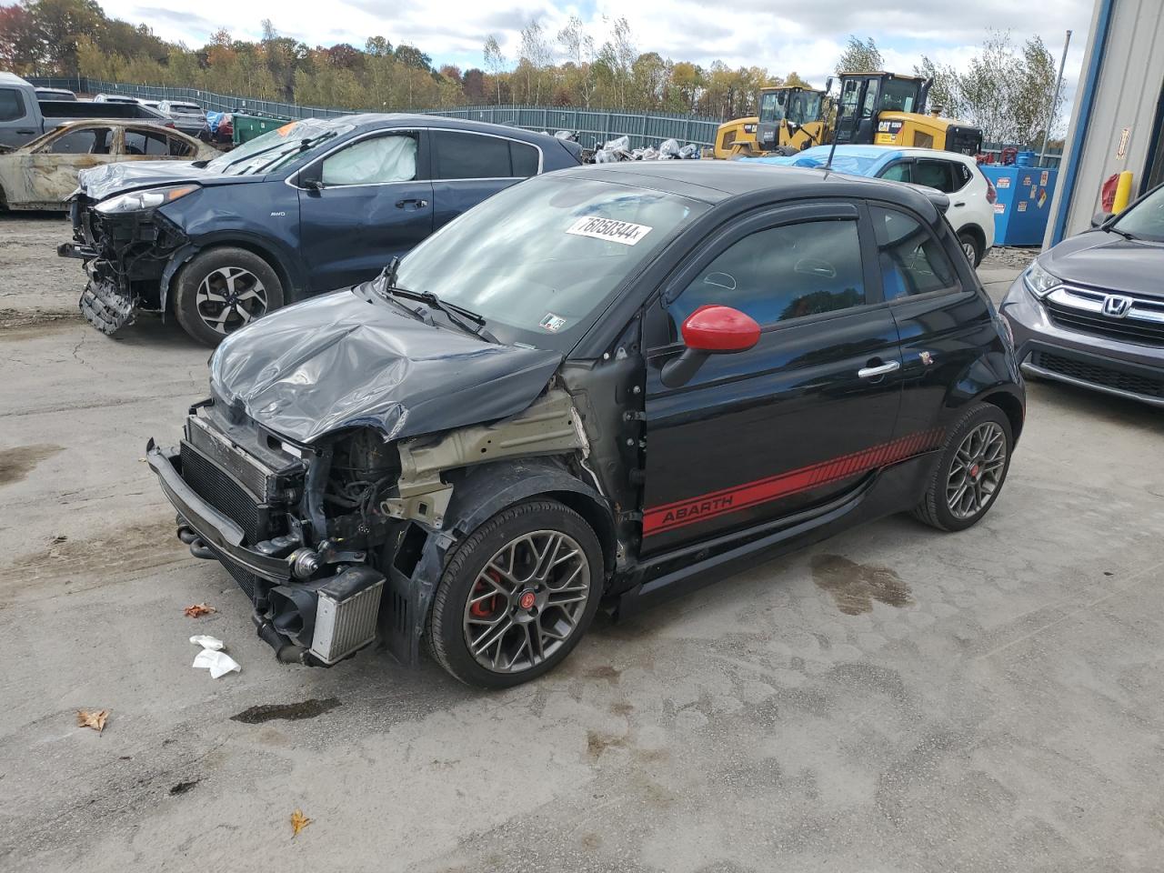 2015 Fiat 500 Abarth VIN: 3C3CFFFH6FT598140 Lot: 76050344